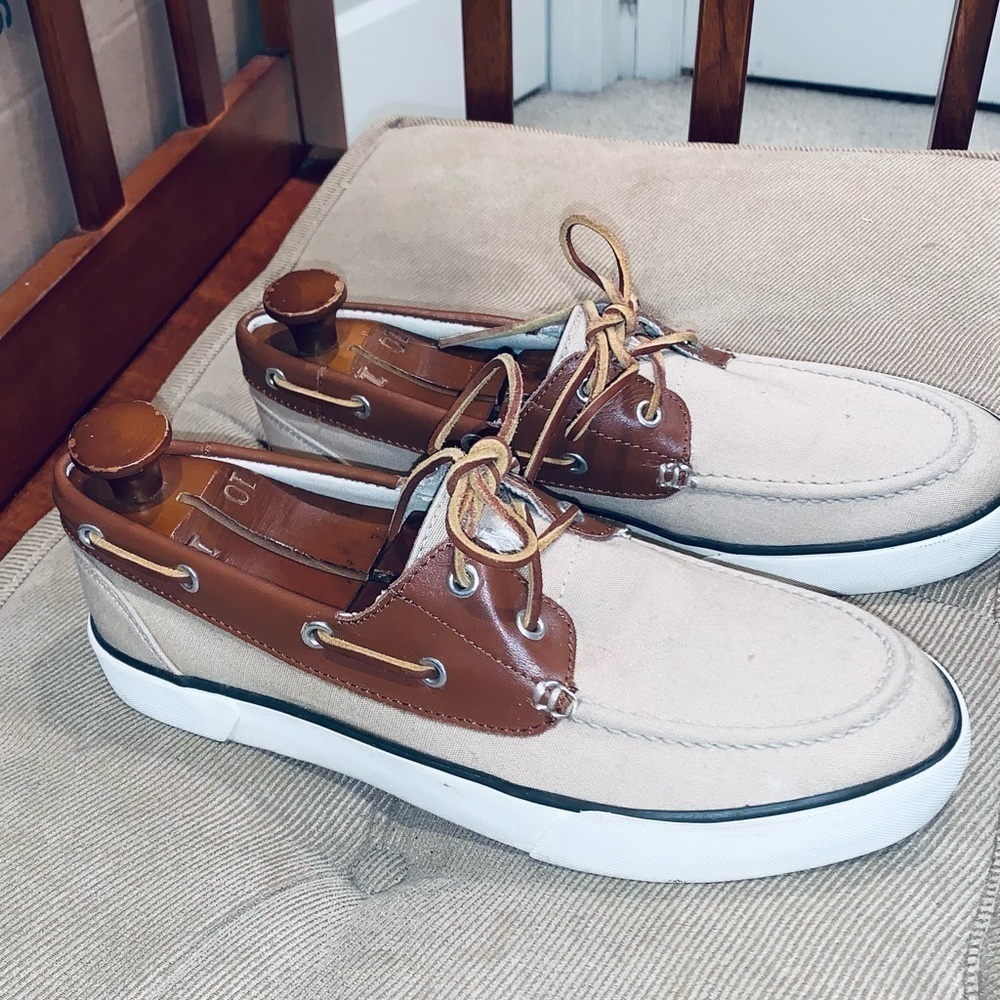 Polo By Ralph Lauren Boat Shoes. - Picture 3 of 13